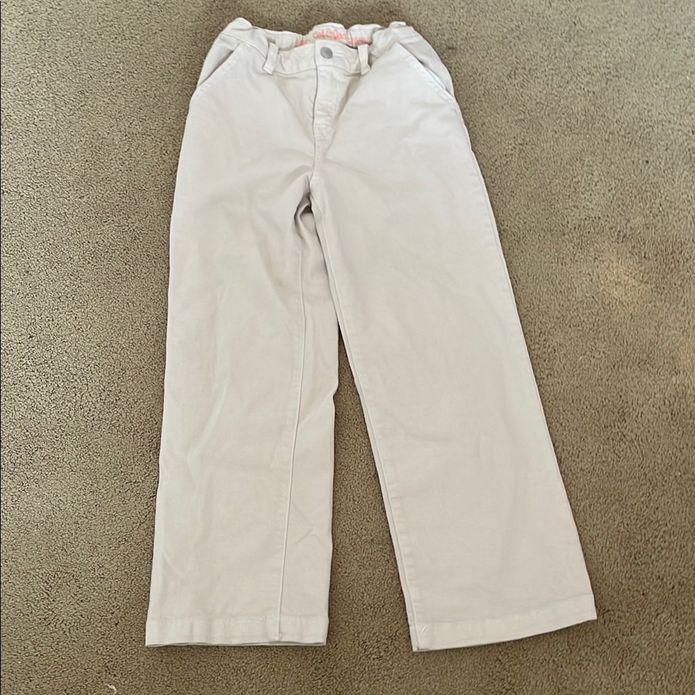 Cat & Jack Kids Cream Jeans